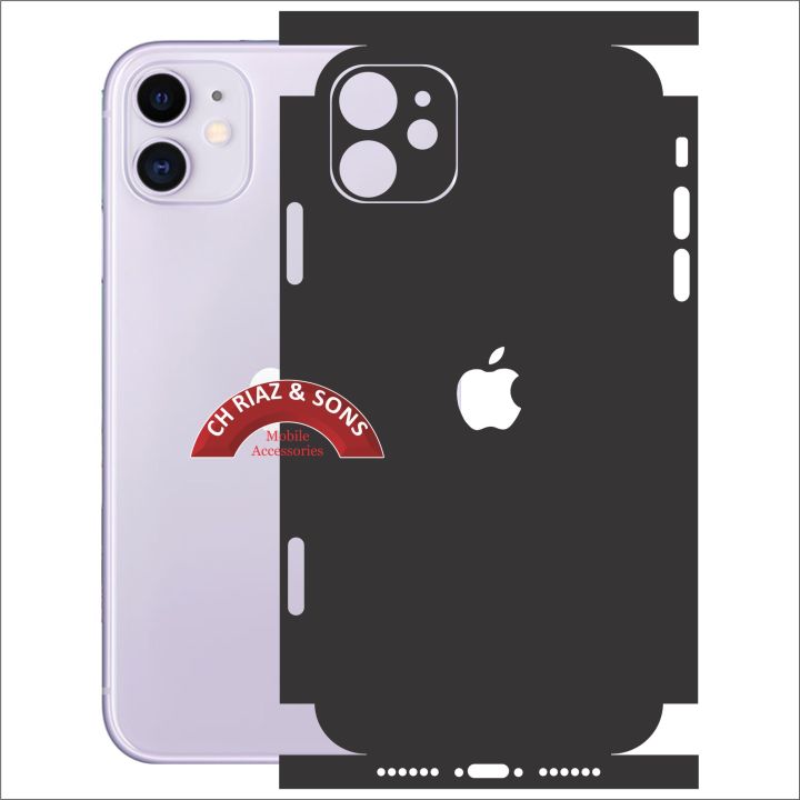 APPLE IPHONE 11 FULL BACK 360 premium Protection Skin Wrap full cover Premium Quality