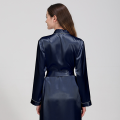 Pure Satin Silk Contrast Piping Hot Sexy Honeymoon robe gown for women, night suit, sleep wear, night dress, night wear, ladies nighty for girls, satin silk robe, silk robe for women, silk night suit. 