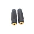 MP3 DVD Headphone Connector 3.5mm to 3.5mm Female Jack Car AUX Connector Earphone Jack Plug Coupler Adapter 3.5mm Gold Plated. 