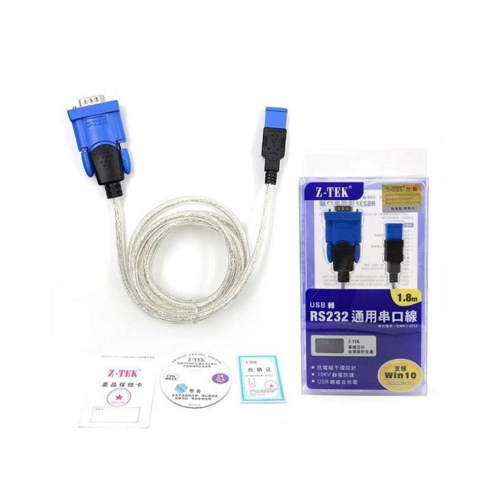 Z-TEK USB To Rs232 Converter Cable for HDS/MB C3/NEC Programmer