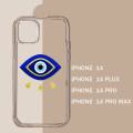 turkish devil eyes Phone Case Transparent soft For iphone 11 13 12 14 15 pro max mini plus. 