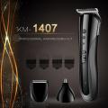 KEMEI HAIR CLIPPER AND TRIMMER FOR MEN 3 IN 1 MULTIFUNCTIONAL KM 1407. 