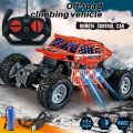 Remote Control off-road Climbing SUV Car For Boys 1:18 4WD Off Road Climbing Monster Truck RC Car Updated Version 2.4ghz Radio Control Rechargeable Car With 3D Lights & New Design Monster Truck Rc Perfect Gift For Rc Toys Lover. 