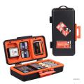 LENSGO D950 Camera Battery Storage Box for AA Battery SD CF XQD Memory Card Case Shockproof Protector Storage Box. 
