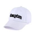 Compton Baseball Cap Men Women Snapback Hip Hop Hat Black White Casquette. 