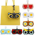 Fashion Women PU Leather Eye Glasses Case Cartoon Portable Glasses Storage Pendant Bag Sunglass Box Eyewear Pouch Bags. 