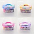 Sewing Box Kit Set thread, Needle,Hand Tape ,Scissor Storage universal sewing accessories. 