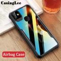 Casinglee for Infinix Smart HD 2021 case Transparent clear Airbag protector Soft Frame Hard Armor Cover Infinix Smart HD 2021 Phone case cover. 