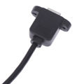 USB 2.0 Type B Male to Type B Female Printer Extension Cable With Panel Mount. 