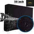 360° Rotation Waterproof & Dustproof TV Cover for 32-65 Inch Screens - New Export Quality. 