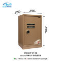 DIGITAL SECURITY LOCKER FOR HOME AND OFFICE USE NW-57-KG-GOLDEN. 