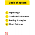 Pack of 2 Book - Simple Trading Book & One Simple Strategy Technical Analysis Simplified - Trading Book In English Crypto , Forex , Stock , Binary Books - Candlestick pattern & Chart Pattern Combo Book  Set. 