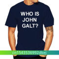 WHO IS JOHN GALT T-SHIRT AYN RAND LIBERTARIAN ATLAS SHRUGGED SHIRT. 