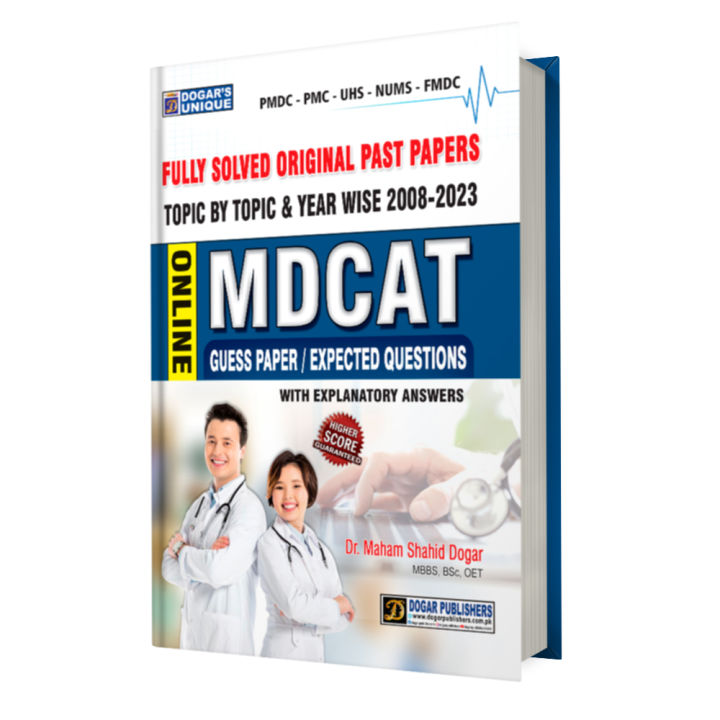 MDCAT Original Past Papers 2008-2023 (Fully Solved) / MDCAT Original Past Papers / MDCAT Exam 2024 / MDCAT Original Past Papers According to the New Syllabus & Policy 2024
