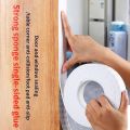 3M White Single-Sided Tape Strong Adhesive EVA Sponge Tape Sealing Sound Insulation Anti-Collision Cushioning Cushion 3 Meters. 