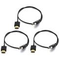 3X HDMI 1.4 Male to USB 2.0 Plug Adapter Connector Charger Converter Cable. 
