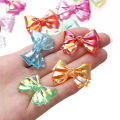 St.kunkka 10pcs 21x31.5mm Multi-color Acrylic Bow Beads For DIY Bracelet Necklace Jewelry Making. 
