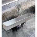 Decorative Indoor Or Outdoor Artificial Stainless Steel Water Feature Wall Fountain Outdoor Wall Decor Pool,Waterfall Fountain. 