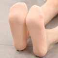 1Pair Silicone Gel Socks Feet Protector Pain Relief Breathable Holes Helps To Remove Calluses Corns Dry Or Cracked Foot Skin For Man & Women... 