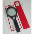 75mm High Quality Large Magnifier Glass, Dellii, Double Lens (2.5X & 5X), Clear Convex Lens. 