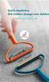 Portable Lint Remover Fabric Fuzz Shaver for Carpet Coat Sweater Clothes Fluff Fabric Shaver Brush Clean Hand Tool Manual Lint Remover- KN 472. 
