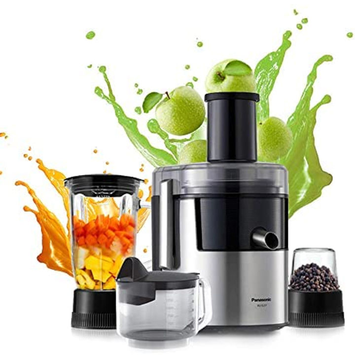 Panasonic 800W Stainless Steel 3 in juicer Blender Grinder MJ- DJ31