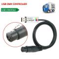 Docooler Lixada USB to DMX Interface Adapter LED DMX512 Computer PC Stage Lighting Controller Dimmer (Black) ORIGINAL UK ZONE STOCK. 