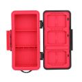 LENSGO D950 Camera Battery Storage Box for AA Battery SD CF XQD Memory Card Case Shockproof Protector Storage Box. 