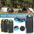 6000mAh Polymer Battery Solar Power Bank Waterproof Solar Camping Portable Mobile Phone Charging Station. 