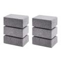 6Pcs BBQ Grill Clean Brick Block Barbecue Cleaning Stone BBQ Racks Stains Grease Cleaner Gadgets Kitchen BBQ Tools. 