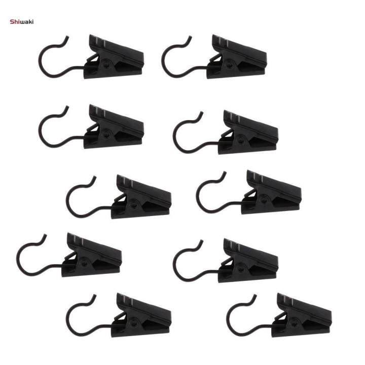 20x Window Curtain Clips w/ Hook Spring Clamp for Blackout Blinds 32mm 35mm
