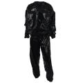 Heavy Duty Fitness Weight Loss Sweat Sauna Suit Black XXL. 