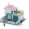 Mini Villa Architect With Lighting Doll House Set for Girls Building Blocks - 162 pcs. 