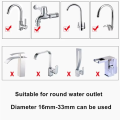 Fan Faucet 360° - Multi-Layer Water Filter Tap Purifier | Medical Stone & Coconut Charcoal Nozzle for Kitchen & Bathroom. 