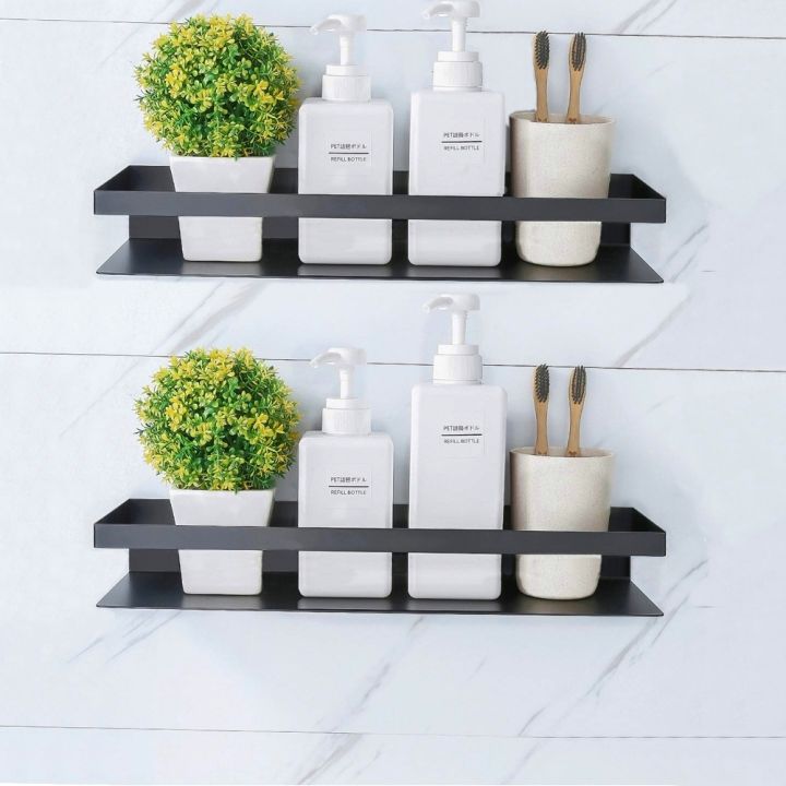 Pack%20of%202%20Metal%20Wall-mount%20Washroom%20Accessories%20Storage%20Bathroom%20Caddy%20Shelf%20Rack%20-%20Image%203