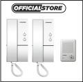 Imported Original Korean Commax Double Unit Intercom & Door Phone For Home Office Factory Open Gate Key Lock Clear Voice. 