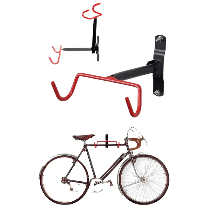 Wall mount bike storage rack Folding bracket Daraz.pk