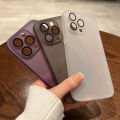 HOCE Original Ultra Thin Soft Phone Cases For iPhone 16 15 14 13 12 11 Pro Max 14 15 16 Plus Case Clear Matte Back Cover With Lens Protection. 