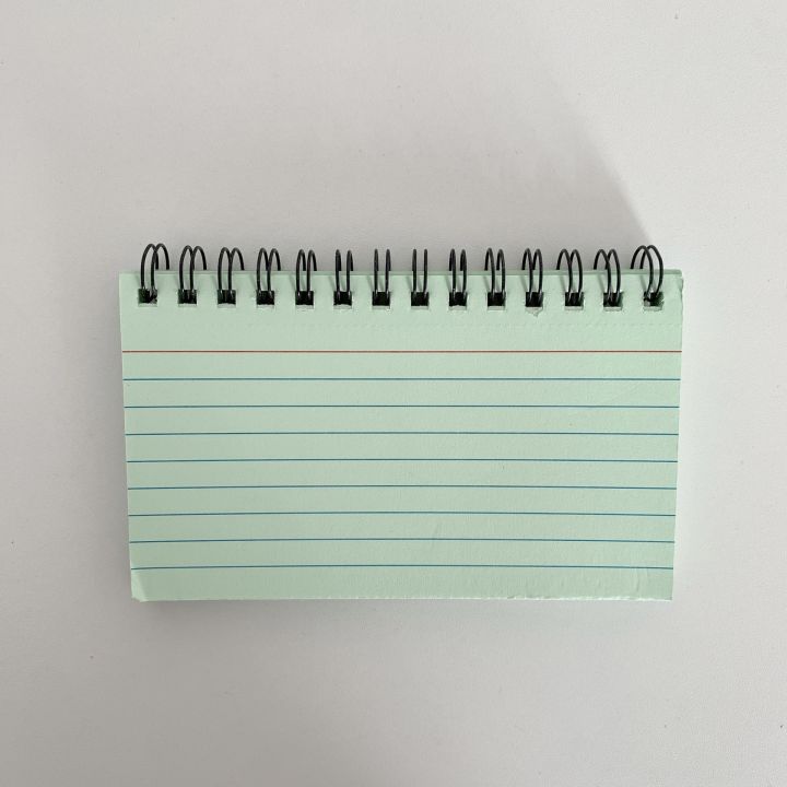 Flashcards For Studying To Do List Index Cards With Ring Colored Index Cards 3x5 Index Cards Note Cards