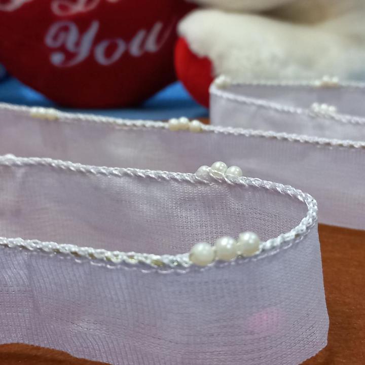 2.5 Yard New Stylish pearl Design Piping Lace(Now you can also buy in MIX color) for Women kurti,trouser and Dupattas