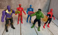 5 Pcs Set Large Size - Avengers Marvel Superhero Action Figures Toys Set Movable. 