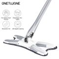 X-Type Flat Floor Mop ,Easy Squeeze Mop,Self Wringing Flat Mop,Hand-Free Wash Household Floor Mop. 