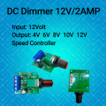 Mini DC Motor PWM Speed Controller Module Speed Regulator Adjustable Switch LED DC Dimmer. 