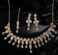 Beautiful Traditional Rose Gold Necklace Jewellery set. 