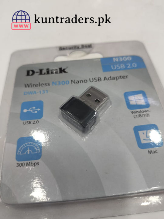 D-LINK DWA-131 Wireless N300 Nano USB Adapter 2 Years Warranty