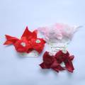 2 Pcs Baby Girls Different Colors Fluffy Hair Pin Product. 
