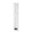 Compact Folding Digital Kitchen Scale, with LCD Display,White. 