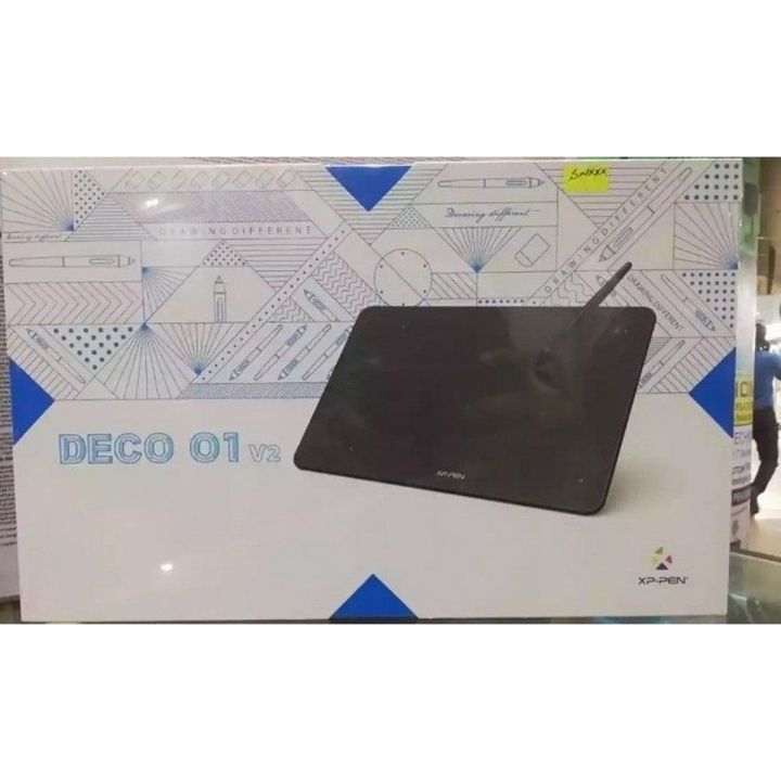 XP-Pen Deco 01 V2 10 Drawing Tablet Graphics Digital Tablet Tilt Android