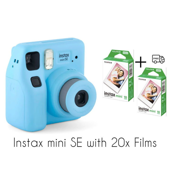 FUJIFILM Instax Mini SE Instant Film Camera with 20x Films