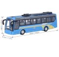 Simulation Remote Control City Bus Toy With Lights Four Channels Rechargeable. 